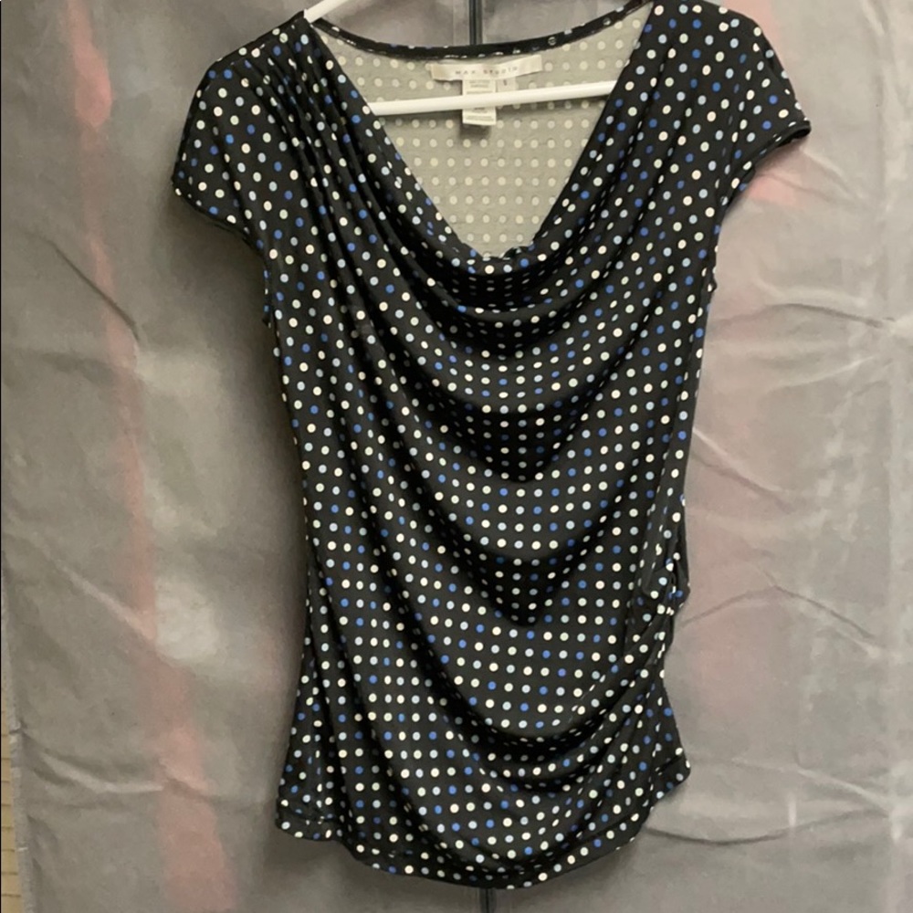 Max Studio Cap Sleeve Top